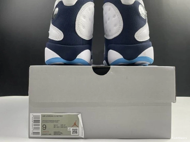Kicktheory 13 Air Dark Powder Jordan Blue 414571-144 0712